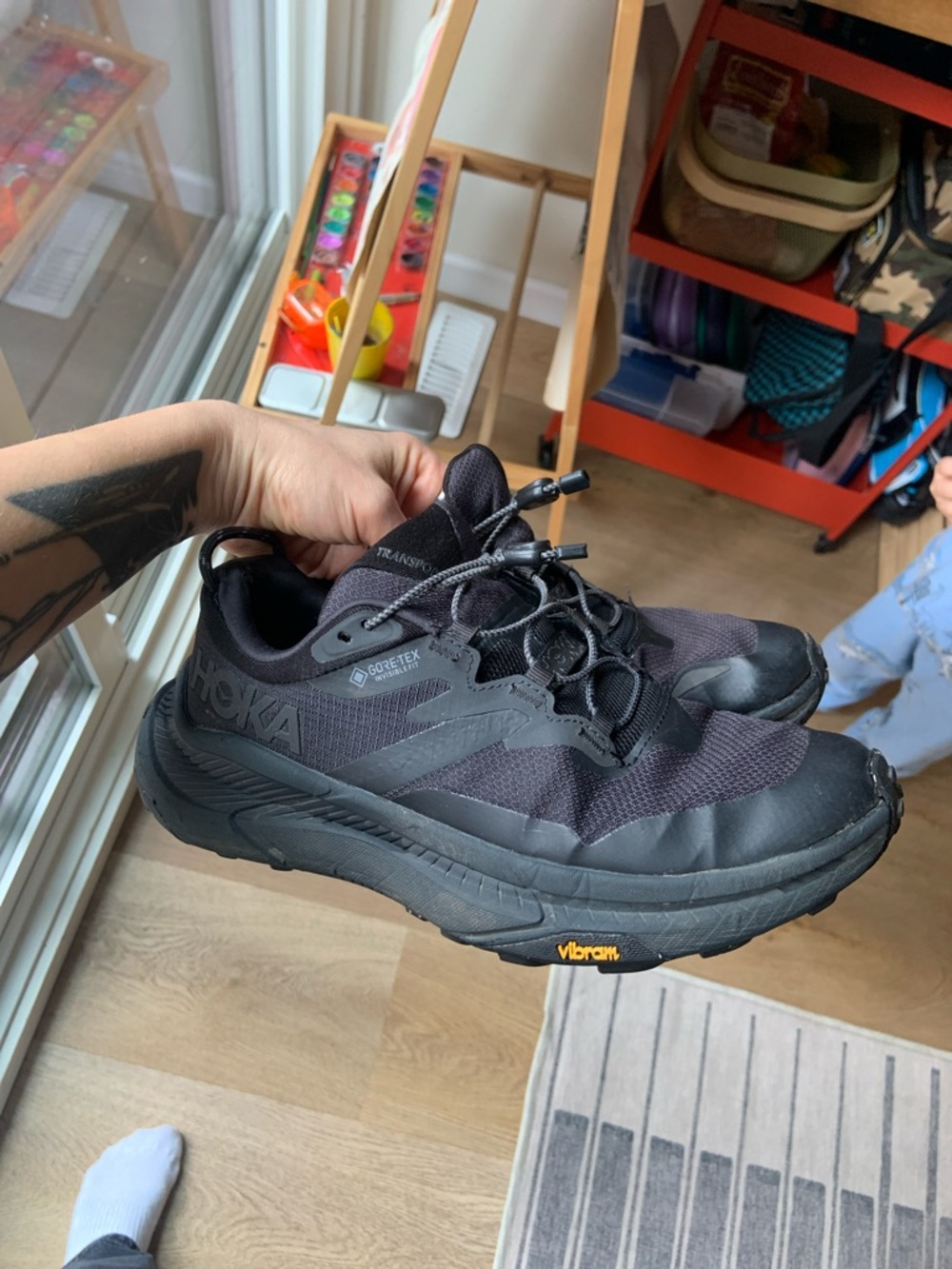 Hoka Unisex Transport Gore-Tex Trail Running Shoes